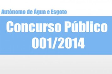 Prova do Concurso Público do SAAE acontece dia 08 de junho