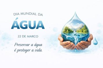 SAAE de Bandeirantes destaca a importância do Dia Mundial da Água