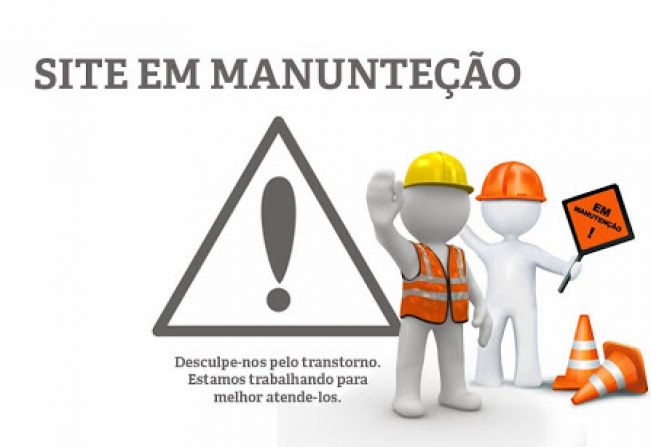 Site em Manutenção